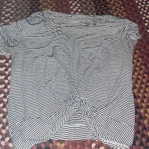 Black and white shirt